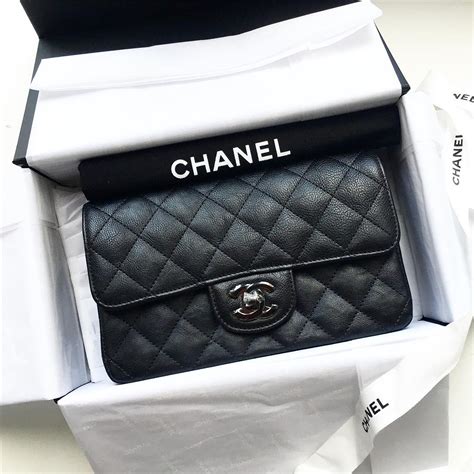 chanel so black 2.55 mini patent|Chanel mini 2.55 bag.